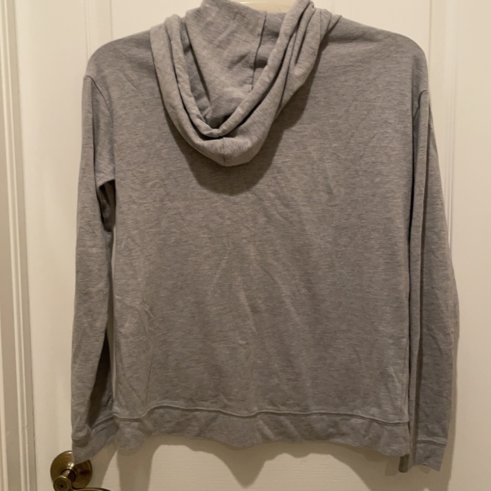 Champion Gray SZ S Kangaroo Pocket Weekend Hoodie - Picture 3 of 12